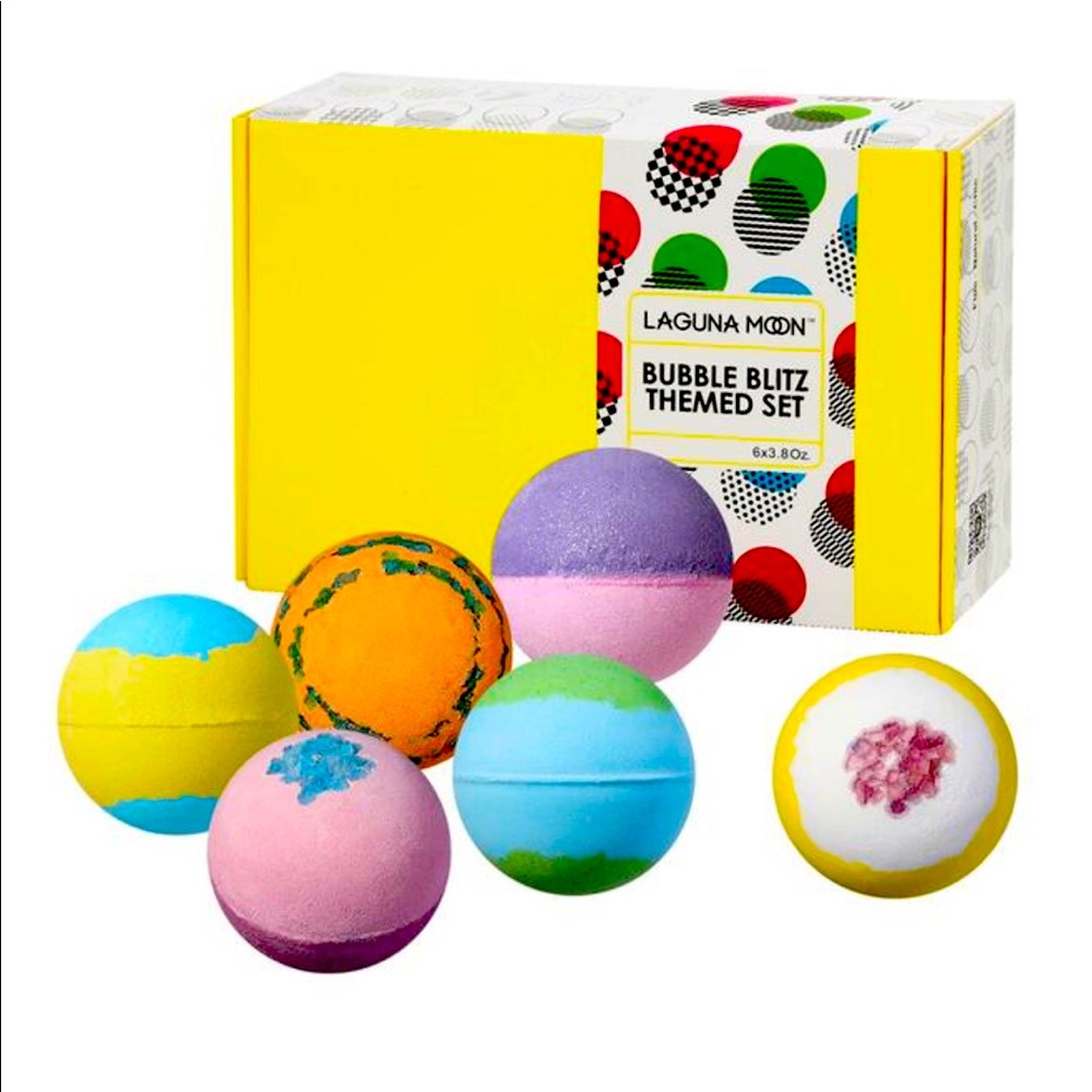 Lagunamoon Bath Bombs Set, 6